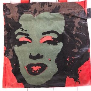 Andy Warhol Marilyn Canvas Tote